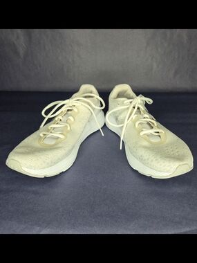 Under Armour Women's Ivory/Light Cream Athletic Sneakers